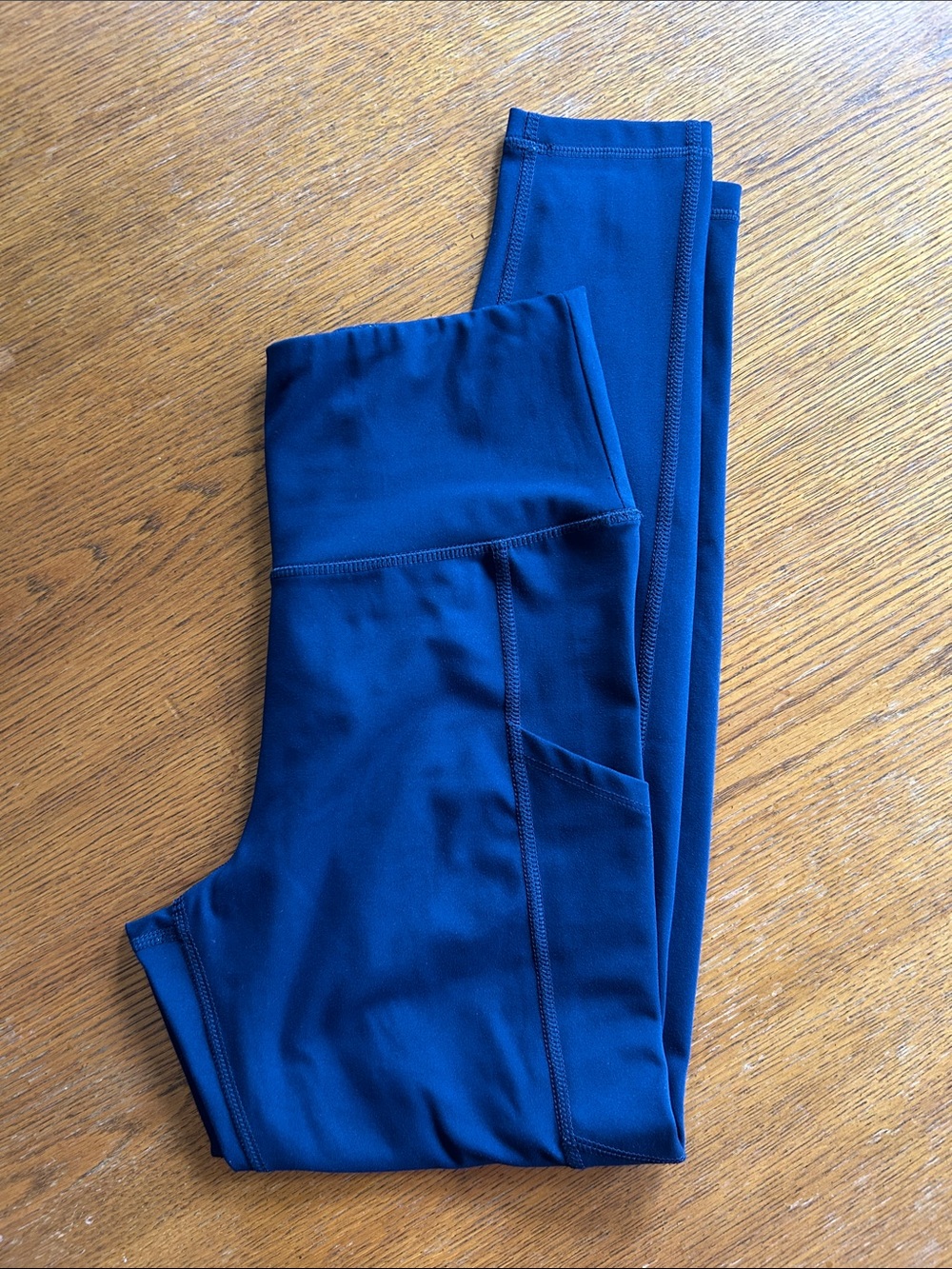 American Eagle Outfitters Navy Blue High-Rise Leggings